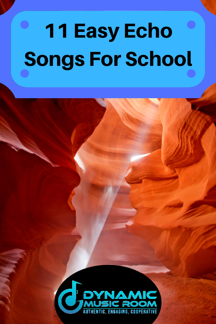 image 11 easy echo songs for school pin