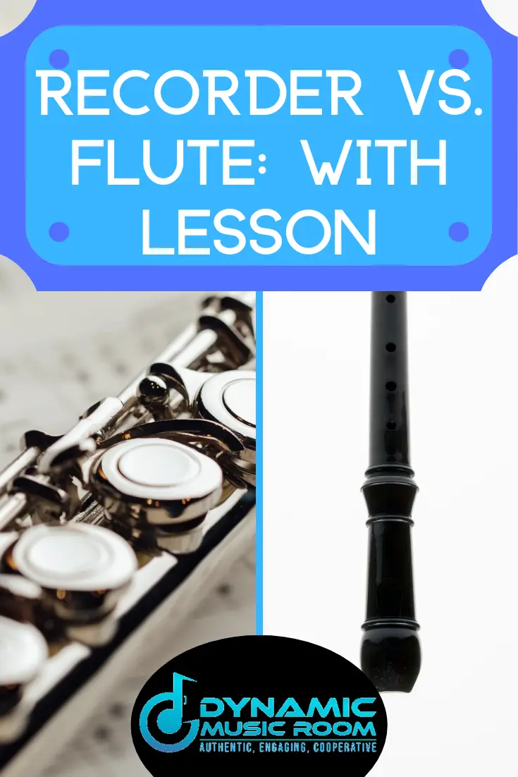 image recorder vs flute pin