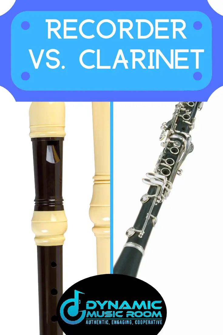 image recorder vs clarinet pin