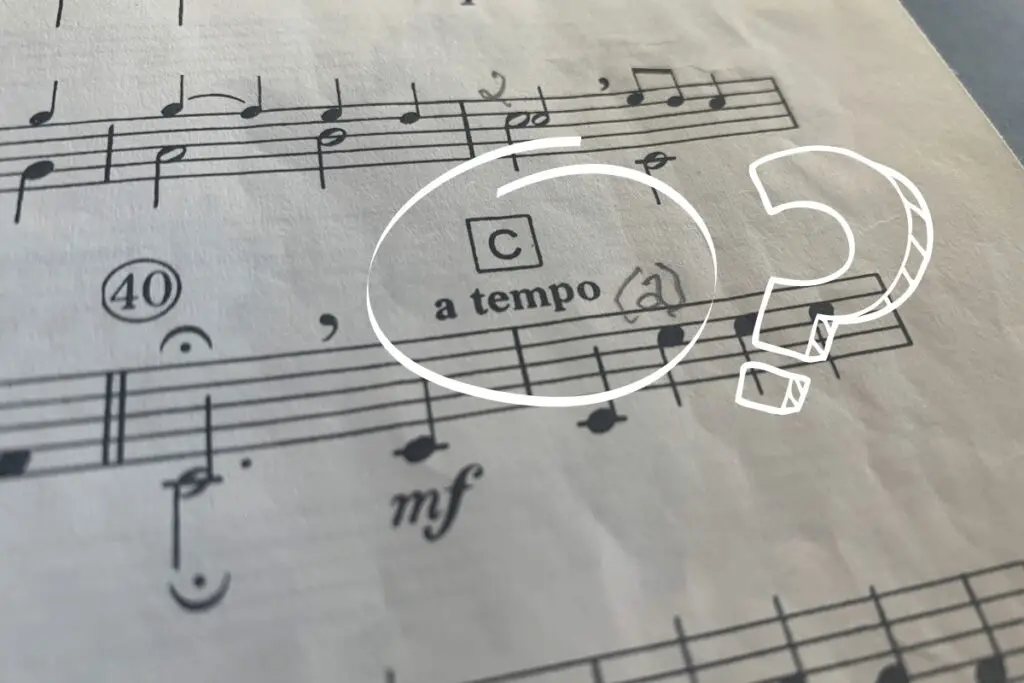 What Does A Tempo Mean In Music Definition And Examples Dynamic 