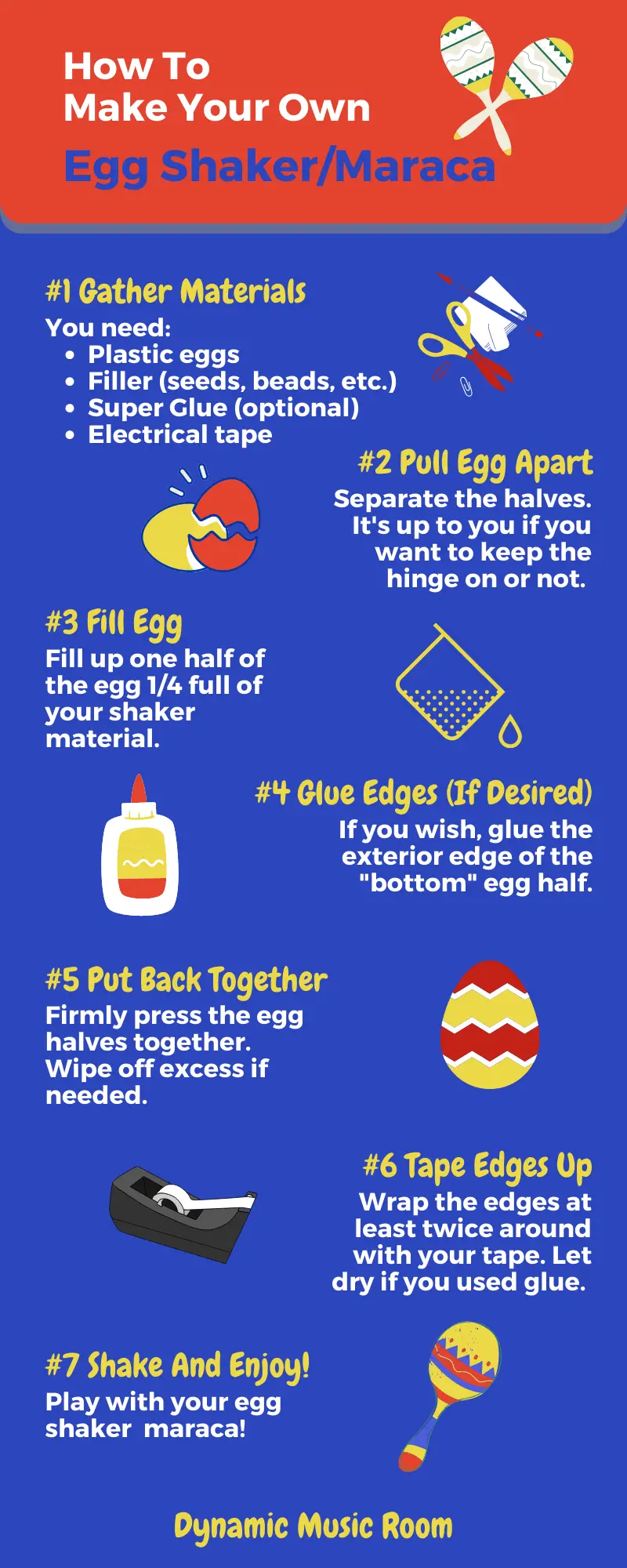 make your own egg shaker info